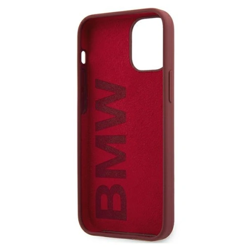 Kup Etui BMW BMHCP12SSLBLRE Apple iPhone 12 mini piros/red hardcase Silicone Signature Logo - BMW098RED - {ean13} - Sklep Home Screen
