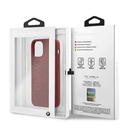 Kup Etui BMW BMHCP12SSLBLRE Apple iPhone 12 mini piros/red hardcase Silicone Signature Logo - BMW098RED - {ean13} - Sklep Home Screen