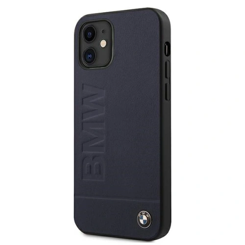 Kup Etui BMW BMHCP12SSLLNA Apple iPhone 12 mini sötétkék/hardcase Signature Logo Imprint - BMW100NAV - {ean13} - Sklep Home Screen