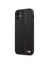 Etui BMW BMHCP12STRTBK Apple iPhone 12 mini černý/black hardcase M Collection Triangles
