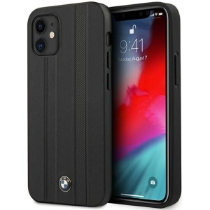 Buy BMW BMHCP12STTBK Apple iPhone 12 mini black hardcase Signature Tire Marks - BMW102BLK - {ean13} - Home Screen Store Europe