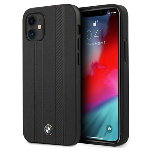 Kup Etui BMW BMHCP12STTBK Apple iPhone 12 mini fekete/black hardcase Signature Tire Marks - BMW102BLK - {ean13} - Sklep Home Screen