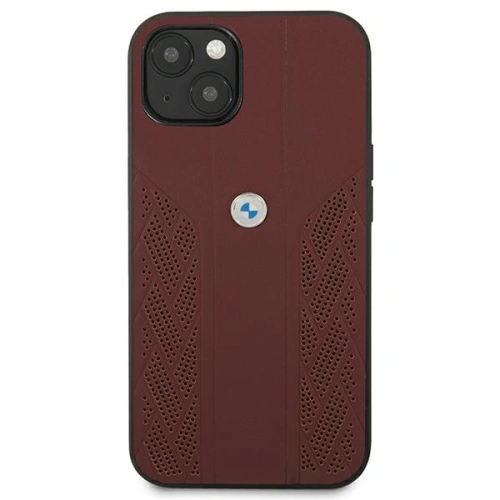 Kup Etui BMW BMHCP13MRSPPR Apple iPhone 13 piros/red hardcase Leather Curve Perforate - BMW103RED - {ean13} - Sklep Home Screen