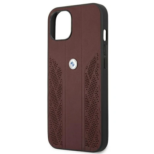 Kup Etui BMW BMHCP13MRSPPR Apple iPhone 13 piros/red hardcase Leather Curve Perforate - BMW103RED - {ean13} - Sklep Home Screen