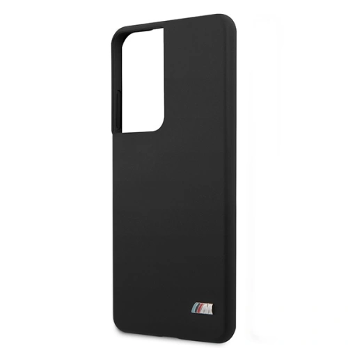 Kup Etui BMW BMHCS21LMSILBK Samsung Galaxy S21 Ultra czarny/black Silicone M Collection - BMW105BLK - {ean13} - Sklep Home Screen