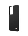 Kup Etui BMW BMHCS21LMSILBK Samsung Galaxy S21 Ultra czarny/black Silicone M Collection - BMW105BLK - {ean13} - Sklep Home Screen