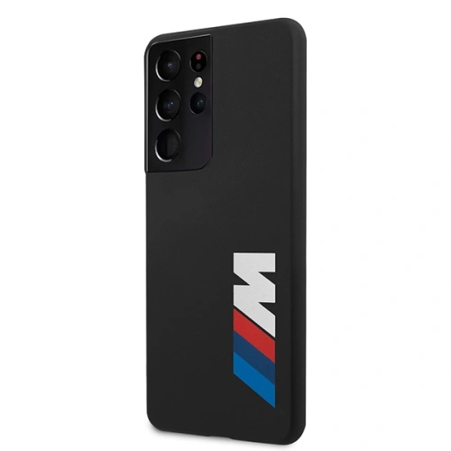 Kup Case BMW BMHCS21LMSLBLBK Samsung Galaxy S21 Ultra schwarz/hardcase Silikon Signature Logo - BMW106BLK - {ean13} - Sklep Home Screen
