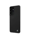 BMW BMHCS21LSILBK Samsung Galaxy S21 Ultra black hardcase Silicone Signature