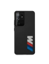 Buy BMW BMHCS21LMSLBLBK Samsung Galaxy S21 Ultra black hardcase Silicone Signature Logo - BMW106BLK - {ean13} - Home Screen Store Europe