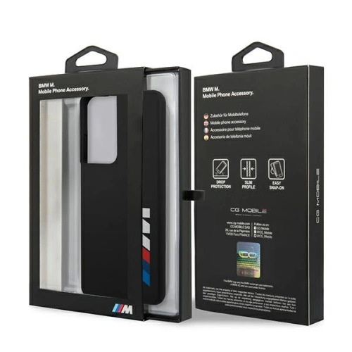 Kup Case BMW BMHCS21LMSLBLBK Samsung Galaxy S21 Ultra schwarz/hardcase Silikon Signature Logo - BMW106BLK - {ean13} - Sklep Home Screen