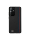 Buy BMW BMHCS21LSIVTBK Samsung Galaxy S21 Ultra black Silicone Stripes M Collection - BMW109BLK - {ean13} - Home Screen Store Europe
