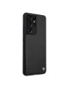 Kup Case BMW BMHCS21LSLLBK Samsung Galaxy S21 Ultra schwarz/hardcase Signature Logo Imprint - BMW112BLK - {ean13} - Sklep Home Screen