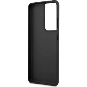 Buy BMW BMHCS21LSLLBK Samsung Galaxy S21 Ultra black hardcase Signature Logo Imprint - BMW112BLK - {ean13} - Home Screen Store Europe