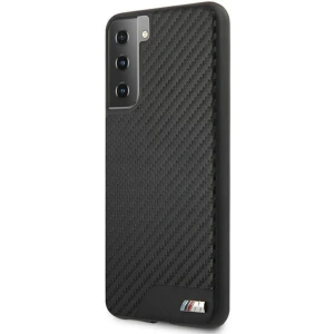 Kup Etui BMW BMHCS21MCABBK Samsung Galaxy S21+ Plus czarny/black hardcase M Collection PU Carbon - BMW114BLK - {ean13} - Sklep Home Screen