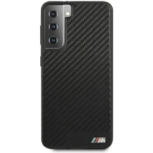 Kup Etui BMW BMHCS21MCABBK Samsung Galaxy S21+ Plus czarny/black hardcase M Collection PU Carbon - BMW114BLK - {ean13} - Sklep Home Screen