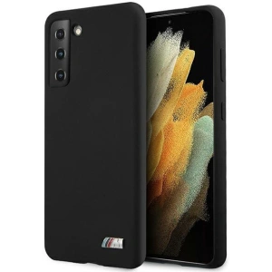 Kup Etui BMW BMHCS21MMSILBK Samsung Galaxy S21+ Plus czarny/black Silicone M Collection - BMW115BLK - {ean13} - Sklep Home Screen