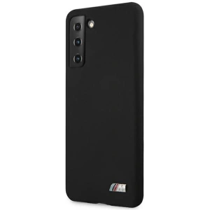 Kup Etui BMW BMHCS21MMSILBK Samsung Galaxy S21+ Plus czarny/black Silicone M Collection - BMW115BLK - {ean13} - Sklep Home Screen
