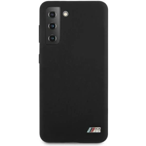 Kup Etui BMW BMHCS21MMSILBK Samsung Galaxy S21+ Plus czarny/black Silicone M Collection - BMW115BLK - {ean13} - Sklep Home Screen