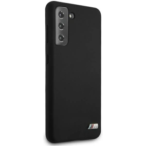 Buy BMW BMHCS21MMSILBK Samsung Galaxy S21+ Plus black Silicone M Collection - BMW115BLK - {ean13} - Home Screen Store Europe