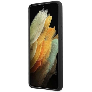 Kup Etui BMW BMHCS21MMSILBK Samsung Galaxy S21+ Plus czarny/black Silicone M Collection - BMW115BLK - {ean13} - Sklep Home Screen