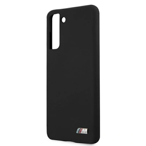 Kup Case BMW BMHCS21MMSILBK Samsung Galaxy S21+ Plus schwarz/schwarz Silikon M Collection - BMW115BLK - {ean13} - Sklep Home Screen