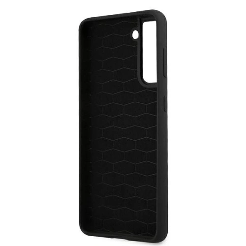 Kup Case BMW BMHCS21MMSILBK Samsung Galaxy S21+ Plus schwarz/schwarz Silikon M Collection - BMW115BLK - {ean13} - Sklep Home Screen