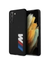 Etui BMW BMHCS21MMSLBLBK Samsung Galaxy S21+ Plus černý/black hardcase Silicone Signature Logo
