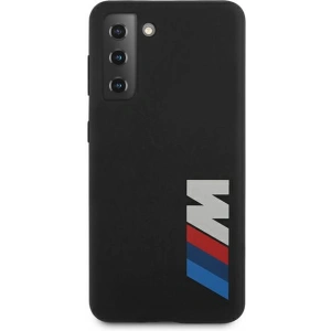 Kup Etui BMW BMHCS21MMSLBLBK Samsung Galaxy S21+ Plus czarny/black hardcase Silicone Signature Logo - BMW116BLK - {ean13} - Sklep Home Screen