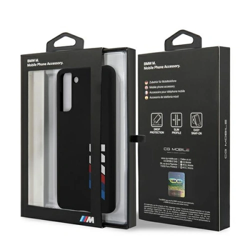 Kup Etui BMW BMHCS21MMSLBLBK Samsung Galaxy S21+ Plus černý/black hardcase Silicone Signature Logo - BMW116BLK - {ean13} - Sklep Home Screen
