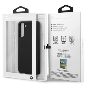 Kup Etui BMW BMHCS21MSILBK Samsung Galaxy S21+ Plus czarny/black hardcase Silicone Signature - BMW117BLK - {ean13} - Sklep Home Screen