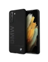 Etui BMW BMHCS21MSLBLBK Samsung Galaxy S21+ Plus černý/black hardcase silikon M Collection Big Logo