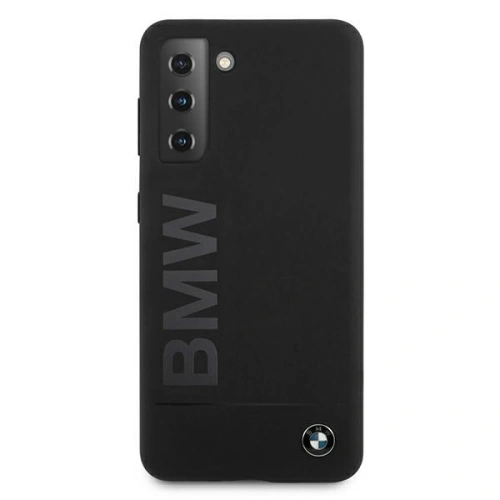 Kup Case BMW BMHCS21MSLBLBK Samsung Galaxy S21+ Plus schwarz/hardcase Silikon M Collection Big Logo - BMW120BLK - {ean13} - Sklep Home Screen