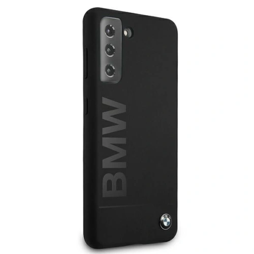 Kup Case BMW BMHCS21MSLBLBK Samsung Galaxy S21+ Plus schwarz/hardcase Silikon M Collection Big Logo - BMW120BLK - {ean13} - Sklep Home Screen