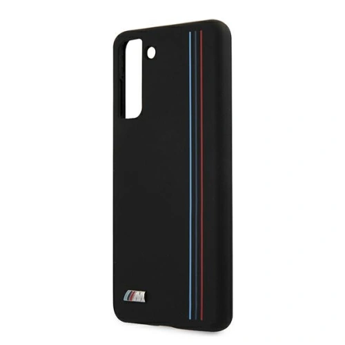 Kup Etui BMW BMHCS21MSIVTBK Samsung Galaxy S21+ Plus černý/black Silicone Stripes M Collection - BMW119BLK - {ean13} - Sklep Home Screen