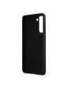 Buy BMW BMHCS21MSIVTBK Samsung Galaxy S21+ Plus black Silicone Stripes M Collection - BMW119BLK - {ean13} - Home Screen Store Europe