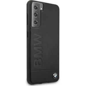Kup Etui BMW BMHCS21MSLLBK Samsung Galaxy S21+ Plus czarny/black hardcase Signature Logo Imprint - BMW122BLK - {ean13} - Sklep Home Screen