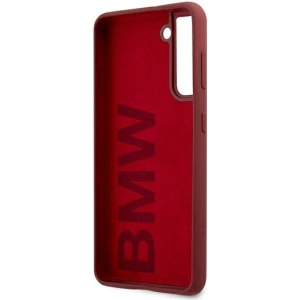 Kup Etui BMW BMHCS21MSLBLRE Samsung Galaxy S21+ Plus czerwony/red hardcase Silicone Signature Logo - BMW121RED - {ean13} - Sklep Home Screen