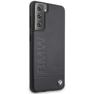 Buy BMW BMHCS21MSLLNA Samsung Galaxy S21+ Plus navy hardcase Signature Logo Imprint - BMW123NAV - {ean13} - Home Screen Store Europe
