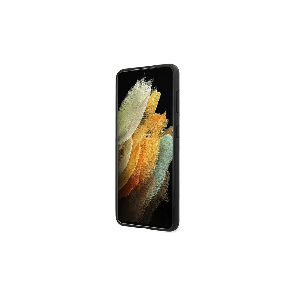 Etui BMW BMHCS21MSLLNA Samsung Galaxy S21+ Plus granatowy/navy hardcase Signature Logo Imprint