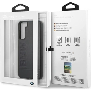 Kup Etui BMW BMHCS21MSLLNA Samsung Galaxy S21+ Plus granatowy/navy hardcase Signature Logo Imprint - BMW123NAV - {ean13} - Sklep Home Screen