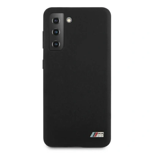 Kup Etui BMW BMHCS21SMSILBK Samsung Galaxy S21 czarny/black Silicone M Collection - BMW125BLK - {ean13} - Sklep Home Screen