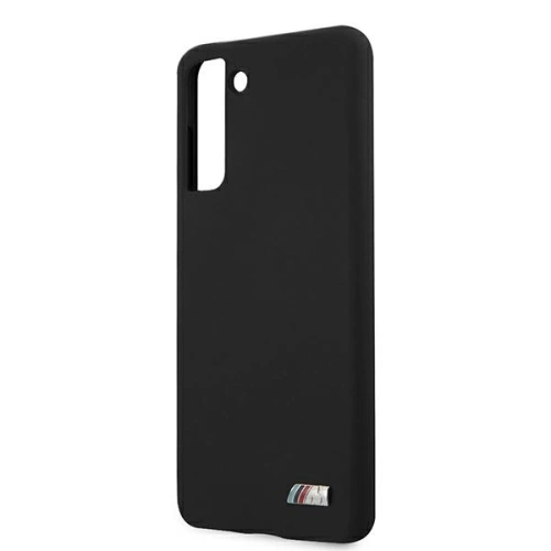 Kup Etui BMW BMHCS21SMSILBK Samsung Galaxy S21 czarny/black Silicone M Collection - BMW125BLK - {ean13} - Sklep Home Screen