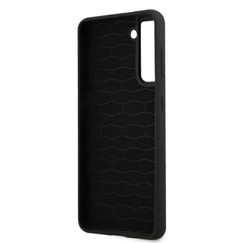 Kup Etui BMW BMHCS21SMSILBK Samsung Galaxy S21 czarny/black Silicone M Collection - BMW125BLK - {ean13} - Sklep Home Screen
