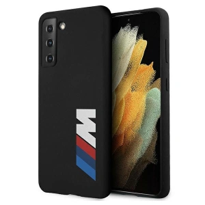 Kup Etui BMW BMHCS21SMSLBLBK Samsung Galaxy S21 negru/black hardcase Silicone Signature Logo - BMW126BLK - {ean13} - Sklep Home Screen