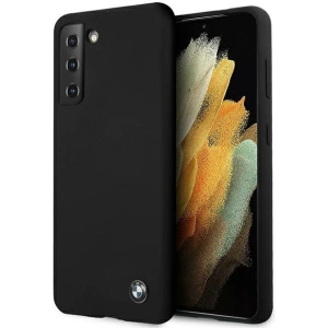 Kup Etui BMW BMHCS21SSILBK Samsung Galaxy S21 negru/black hardcase Silicone Signature - BMW127BLK - {ean13} - Sklep Home Screen