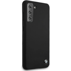 Kup Etui BMW BMHCS21SSILBK Samsung Galaxy S21 negru/black hardcase Silicone Signature - BMW127BLK - {ean13} - Sklep Home Screen