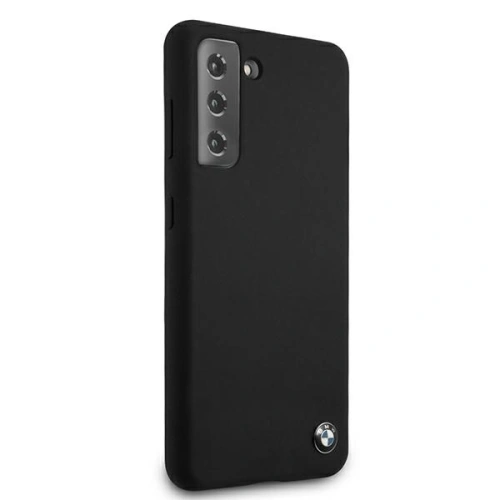 Kup Case BMW BMHCS21SSILBK Samsung Galaxy S21 schwarz/hardcase Silikon Signature - BMW127BLK - {ean13} - Sklep Home Screen