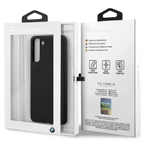 Kup Etui BMW BMHCS21SSILBK Samsung Galaxy S21 černý/black hardcase Silicone Signature - BMW127BLK - {ean13} - Sklep Home Screen