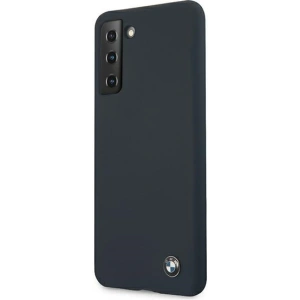 Etui BMW BMHCS21SSILNA Samsung Galaxy S21 granátový/navy hardcase Silicone Signature