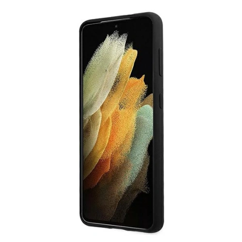 Kup Etui BMW BMHCS21SSIVTBK Samsung Galaxy S21 fekete/szürke Szilikon Csíkok M Kollekció - BMW130BLK - {ean13} - Sklep Home Screen